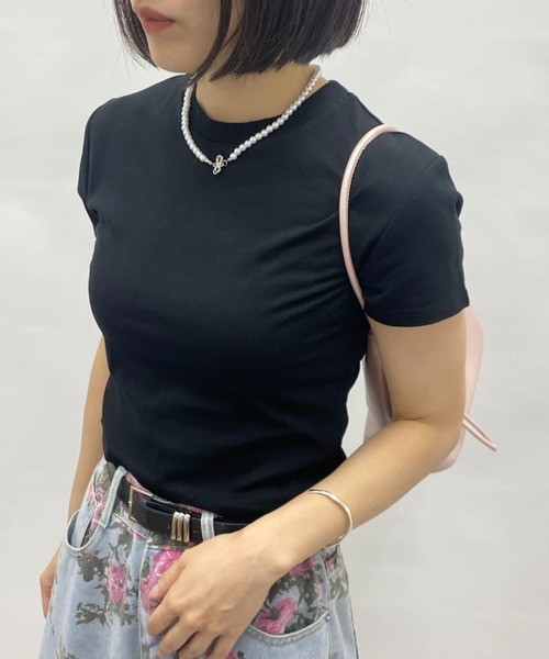 

Футболка с дизайном шнуровки на спине Mebole, черный