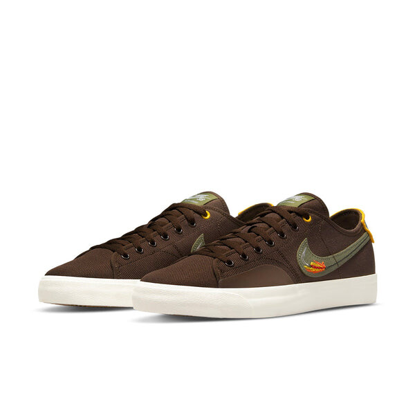Кроссовки Daan Van der Linden x Blazer Court SB Nike, коричневый — фото 3
