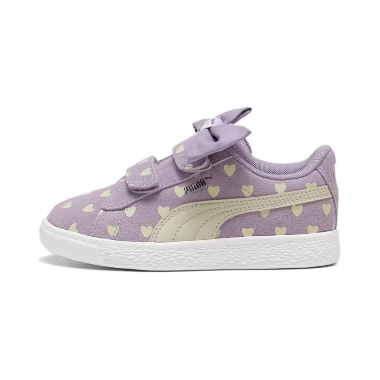 

Детские кроссовки для скейтбординга PS Low-top Фиолетовые Puma, фиолетовый/бежевый