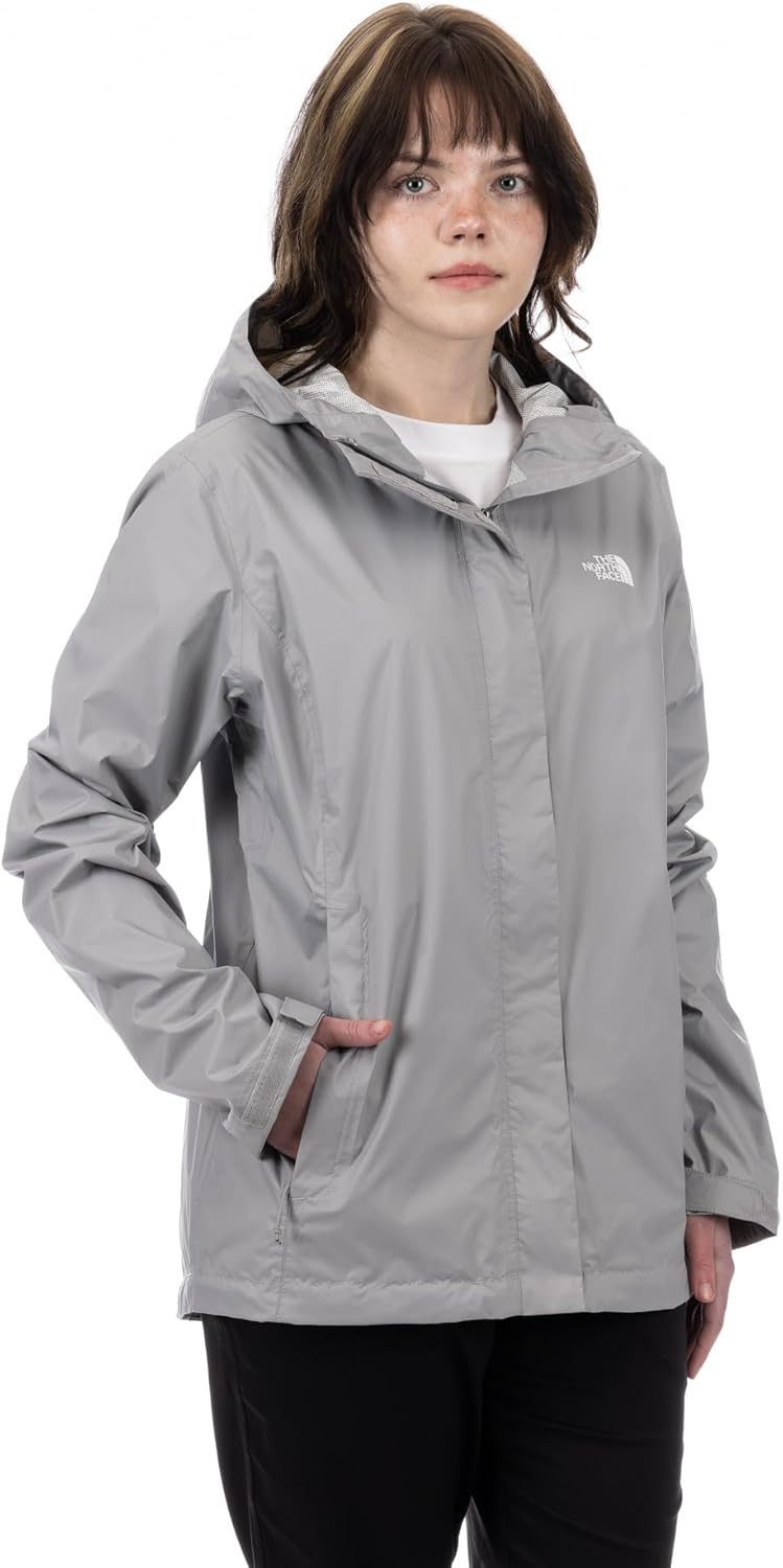 

The North Face Женская водонепроницаемая куртка Venture 2 с капюшоном, Meld Grey