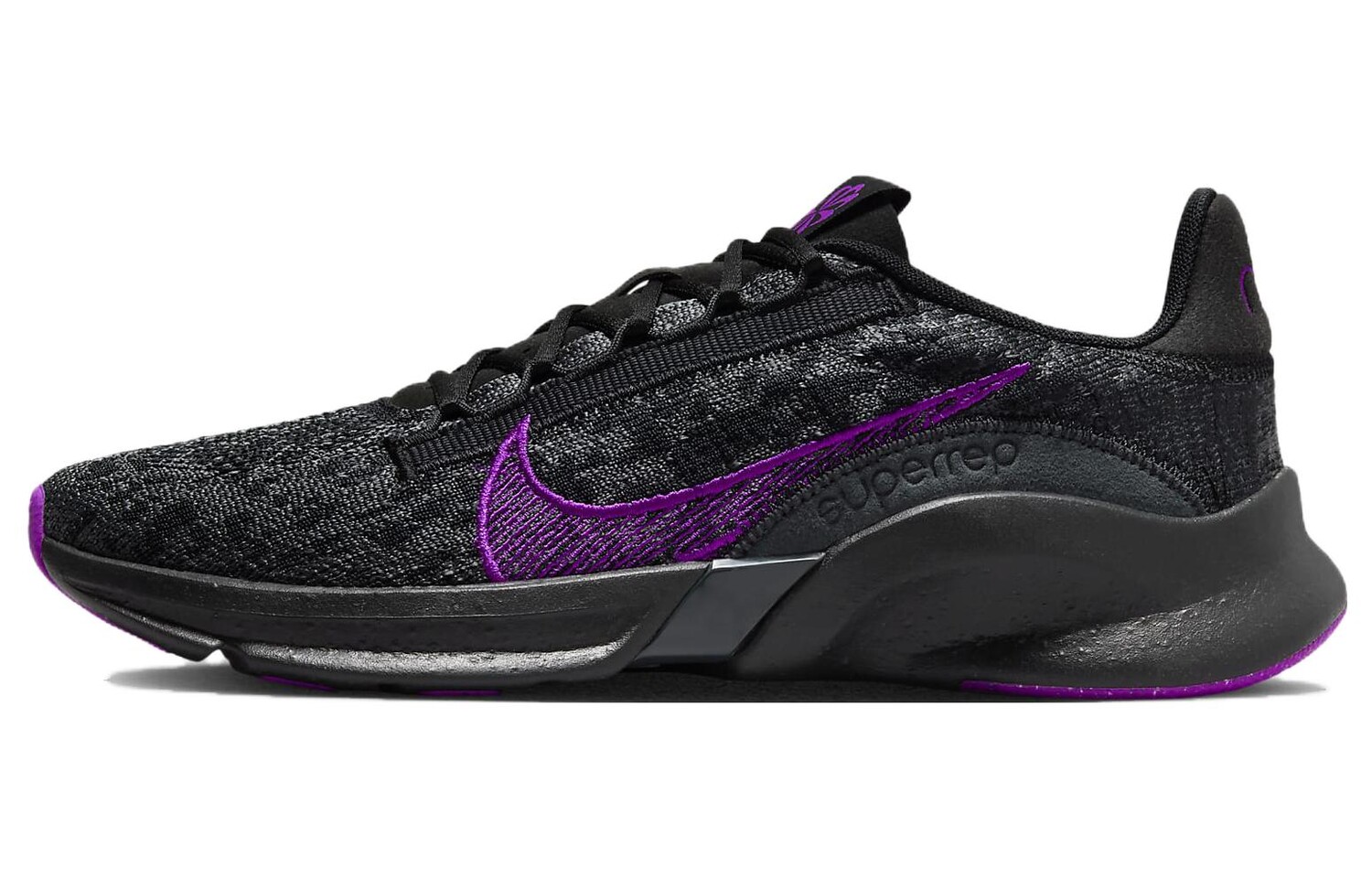 

Кроссовки Nike SuperRep Training Shoes Women's Low-top Black/Purple, фиолетовый