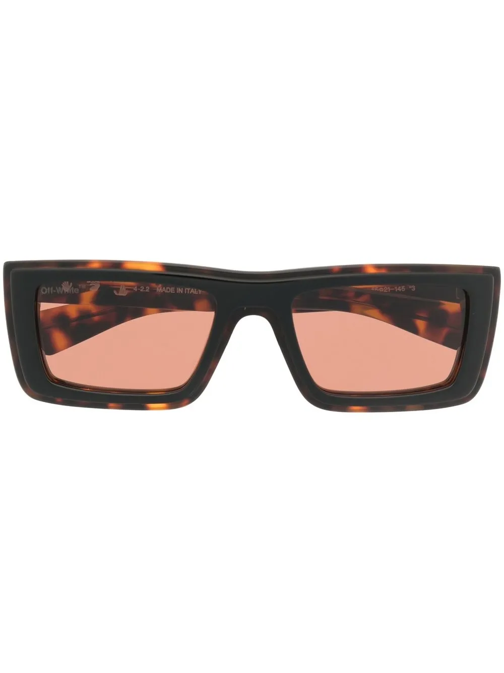 

Солнцезащитные очки Jacob Off-White Eyewear, коричневый