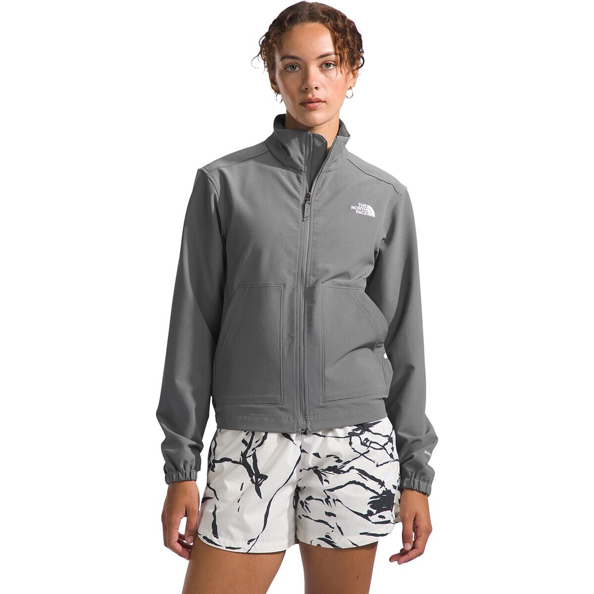 

Эластичная куртка willow The North Face, цвет smoked pearl