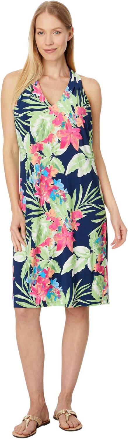 

Платье Tommy Bahama Enchanted Bay Short Dress, цвет Island Navy