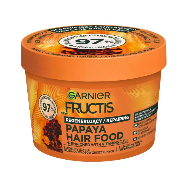 

Маска для волос с папайей Garnier Fructis, 400 мл