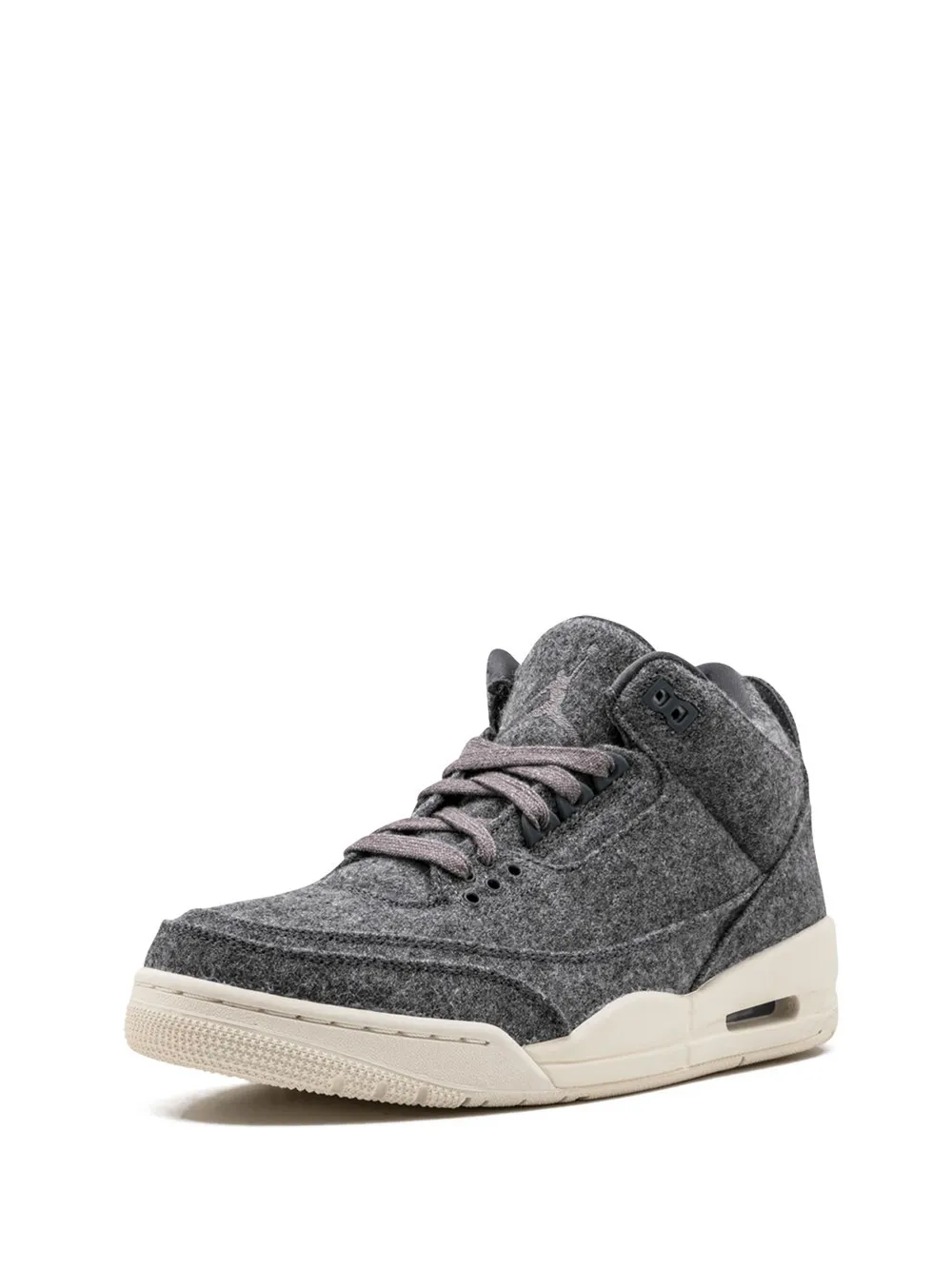 Кроссовки Air  3 Retro Jordan, серый — фото 4