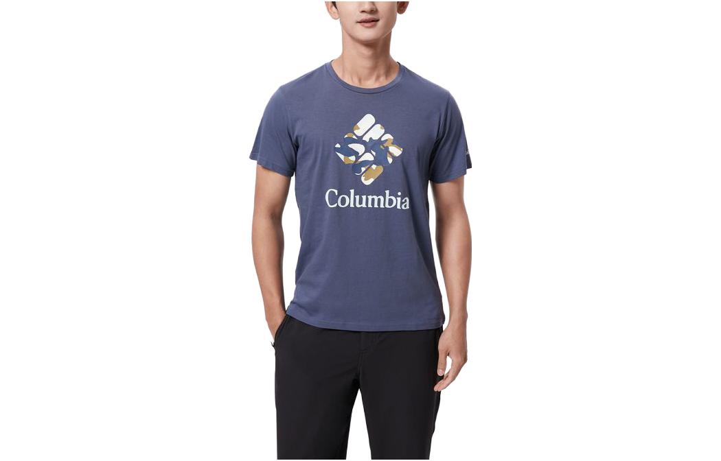 

Columbia Футболка мужская светло-голубая