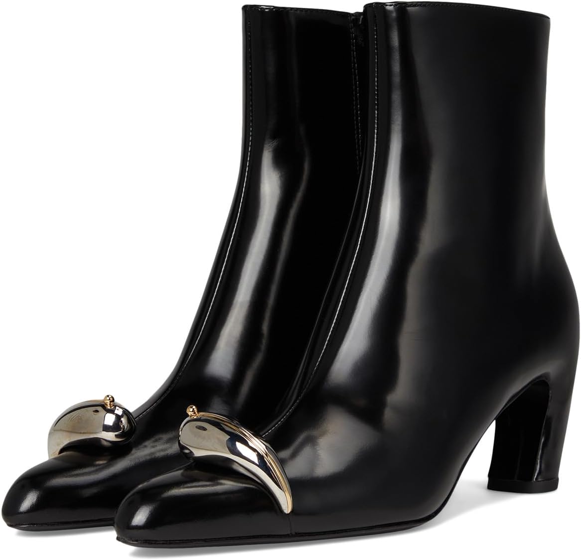 Ботинки Tory Burch Women's Pierced Xl Ankle Boot 65mm, Perfect Black/Silver