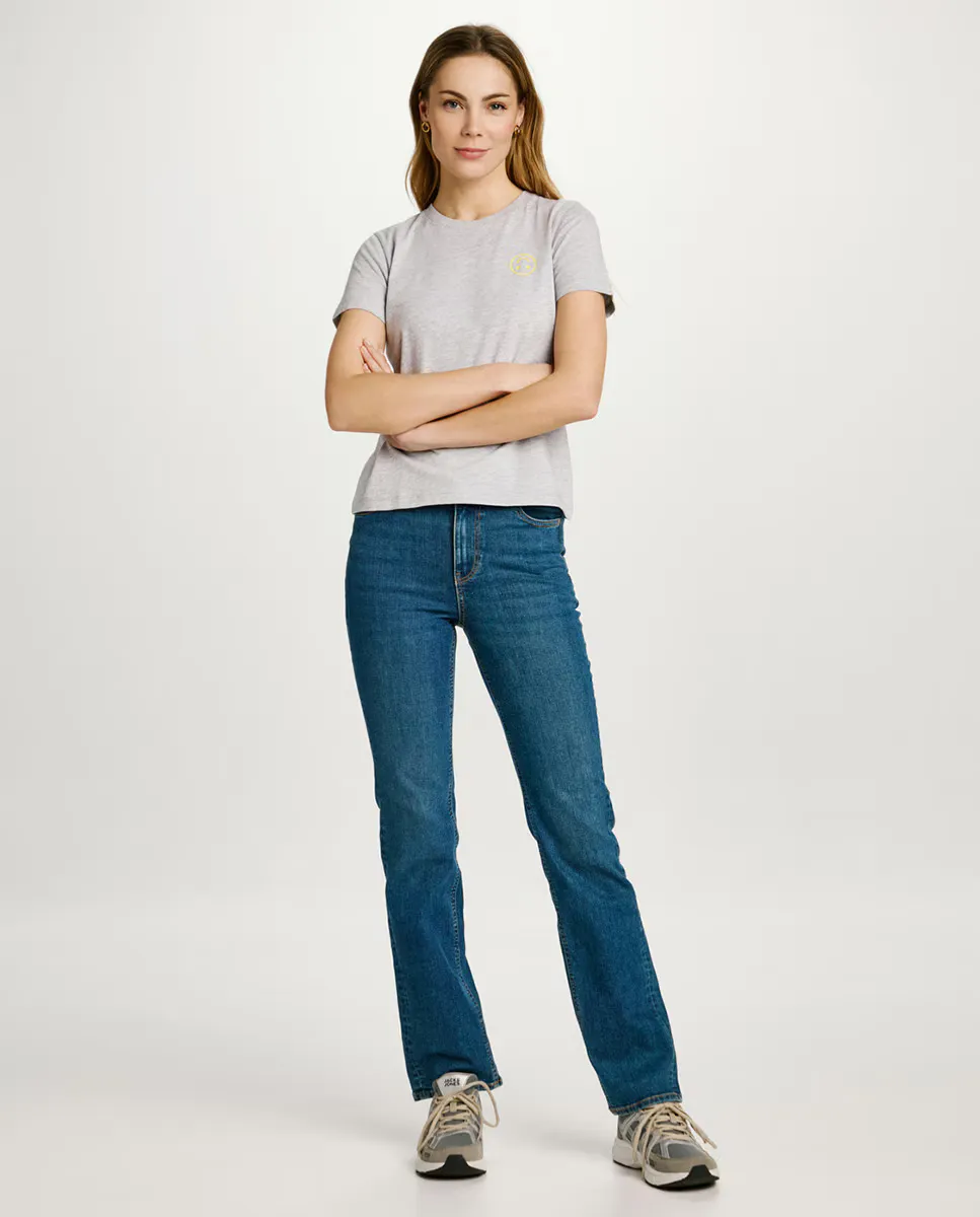 

Джинсы с высокой талией Jack & Jones, синий