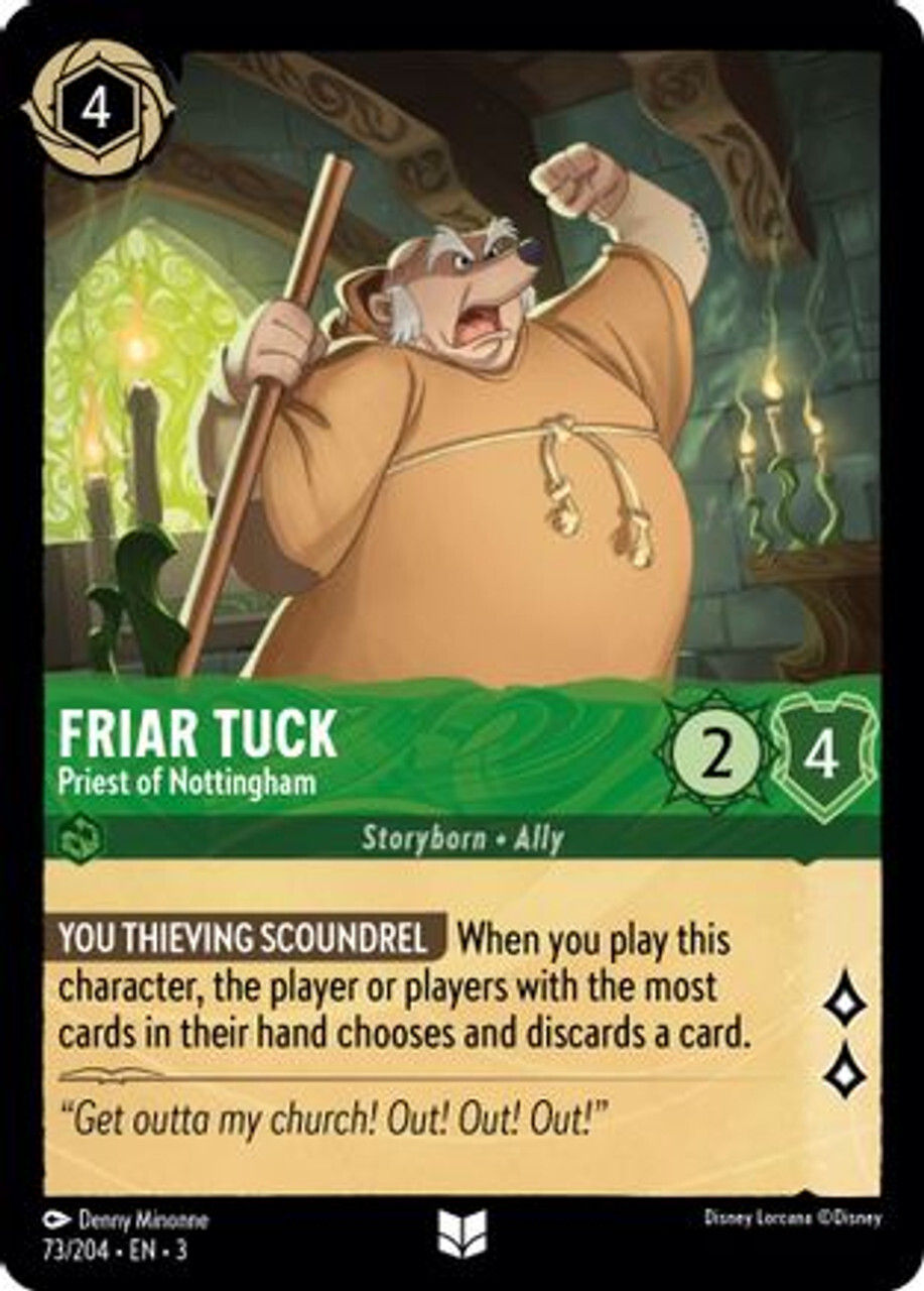 

Карточная игра Friar Tuck - Priest of Nottingham (73/204) - Into the Inklands