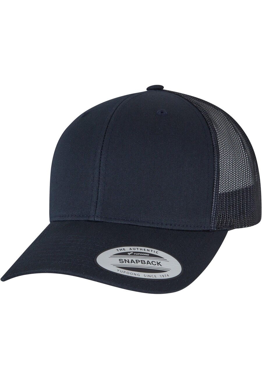 

Бейсболка Flexfit Cap Retro Trucker, темно-синий