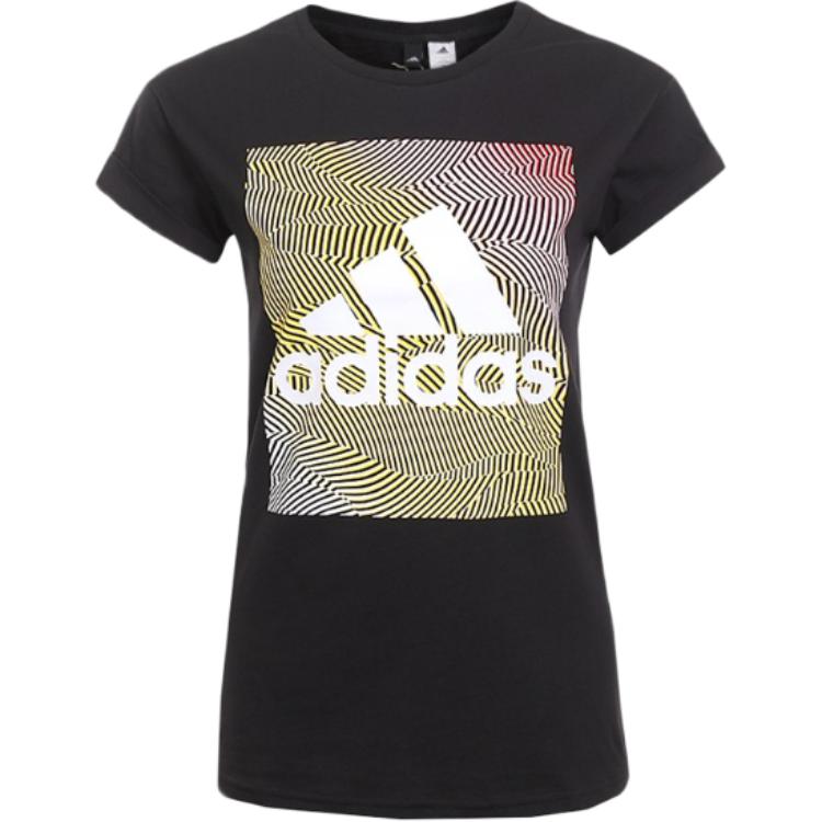 

Футболка женская черная Adidas