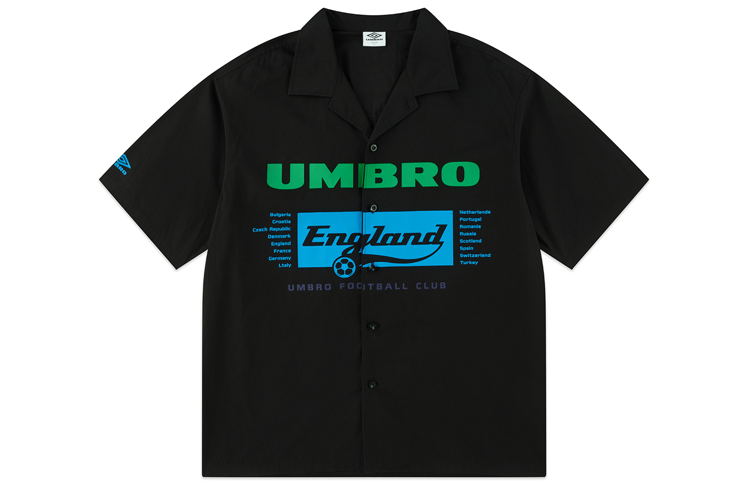 

Футболка унисекс Umbro Gaze Black