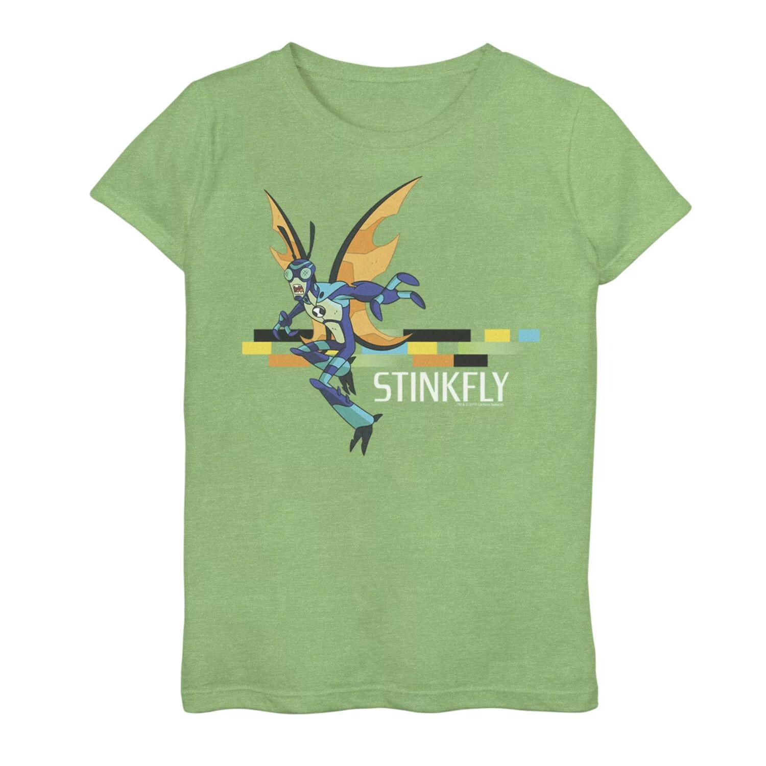 

Футболка с рисунком Stinkfly для девочек 7–16 лет Ben 10 Cartoon Network