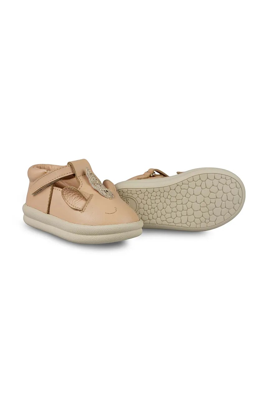 

Детские кожаные полуботинки Zazo Special Shoes Unicorn Donsje, бежевый