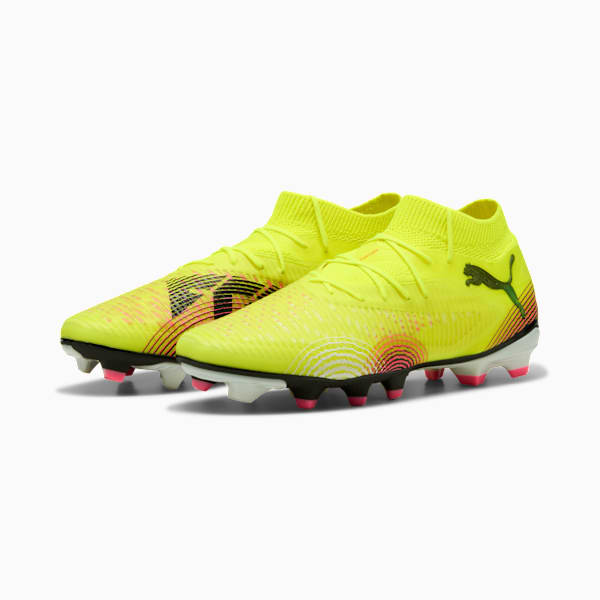 Мужские футбольные бутсы для игры на твердом/искусственном грунте Future 8 Pro Puma, желтый — фото 4