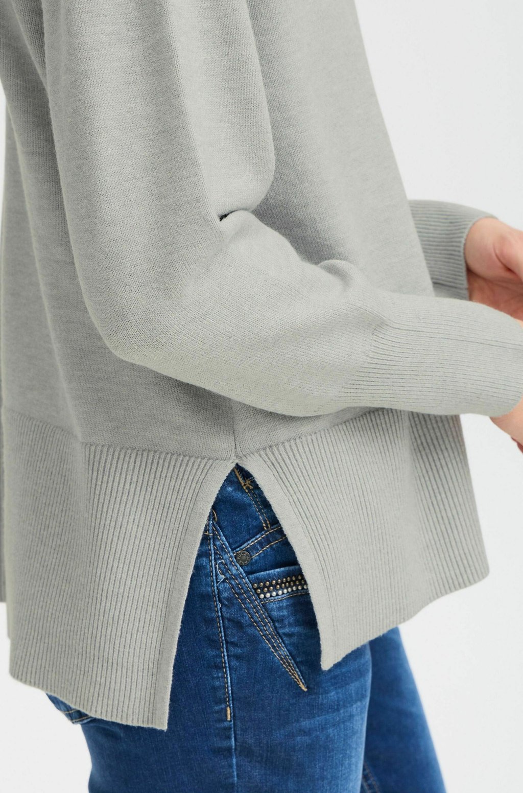 

Джемпер PZSTEFFI ROLL NECK PULZ, серый