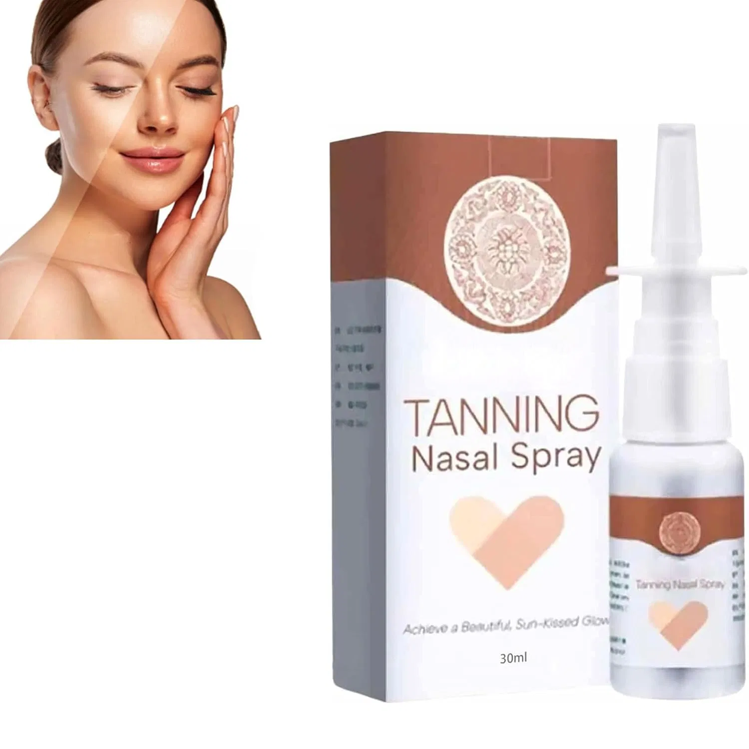 Спрей-автозагар BronzeMist Tanning Nasal Spray (2 шт.) Endyniner, 2 Pieces.