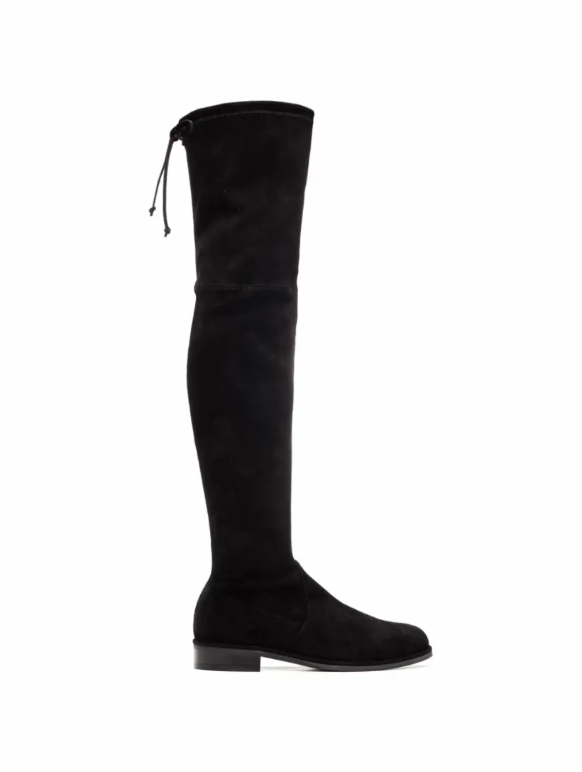 

Замшевые ботфорты Stuart Weitzman, черный