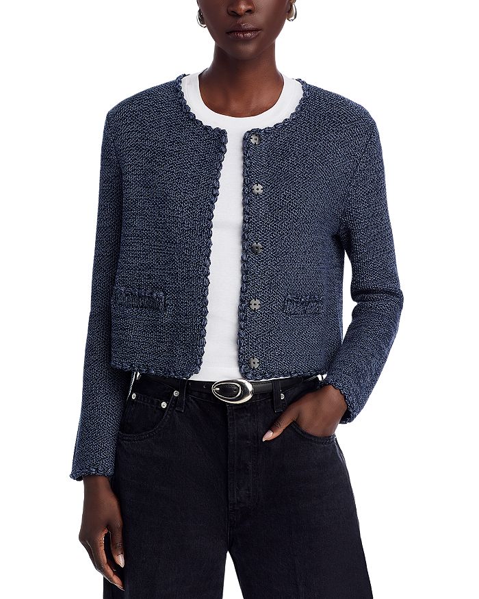 

Жакет "Nidia" в технике макраме Proenza Schouler White Label, синий