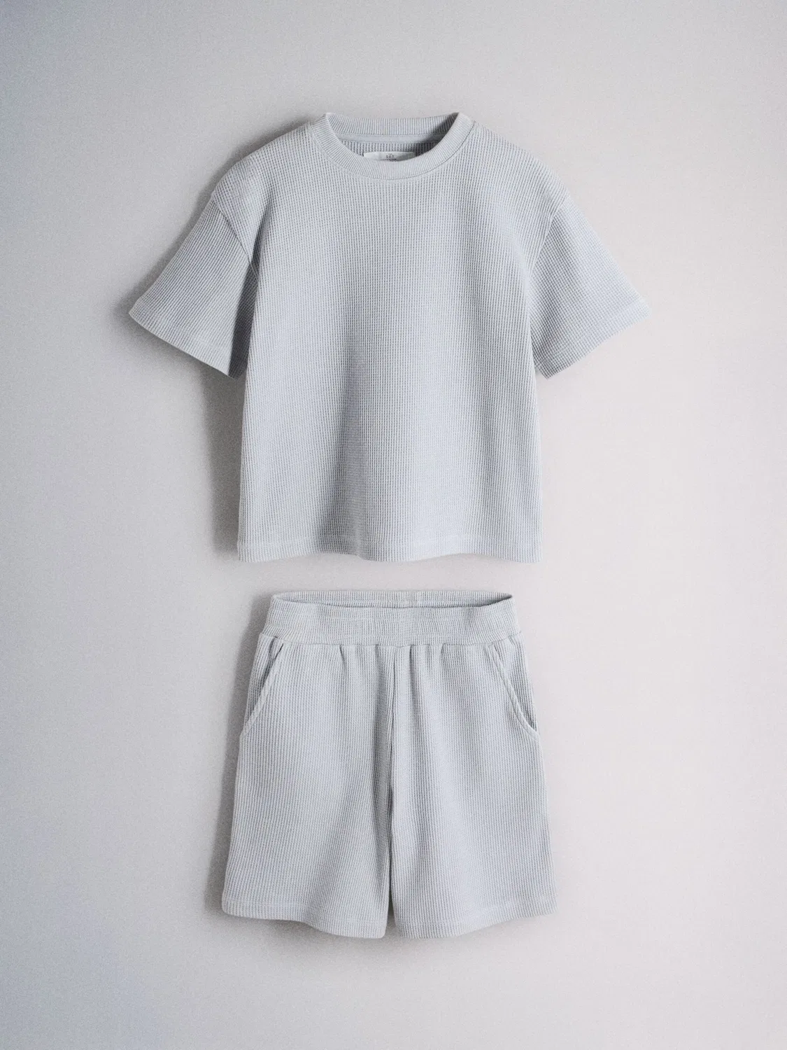 Пижама The Set, Smoke Blue/Dark Brown — фото 3