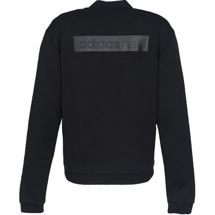 Adidas Neo Женская черная куртка-бомбер W CS, Black — фото 3