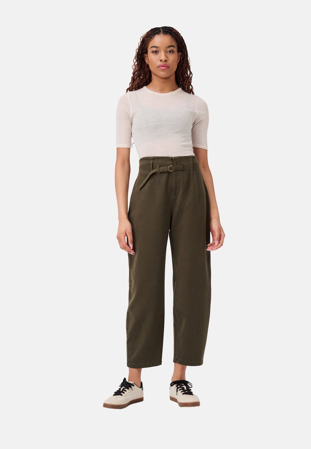 

Брюки RELAXED HIGH RISE ITEM m6, оливковый