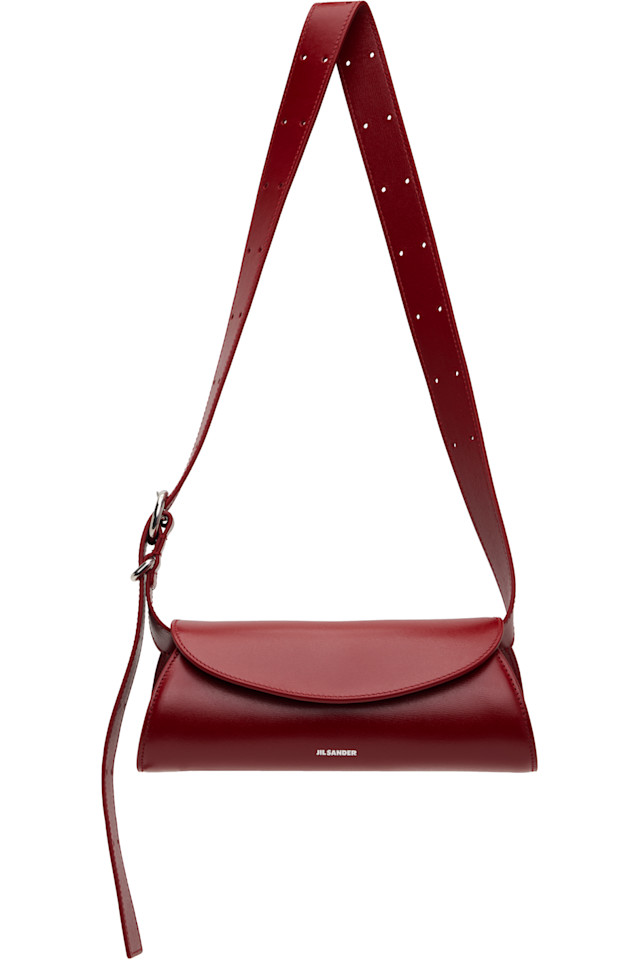 

Мини-сумка Cannolo Jil Sander, красный