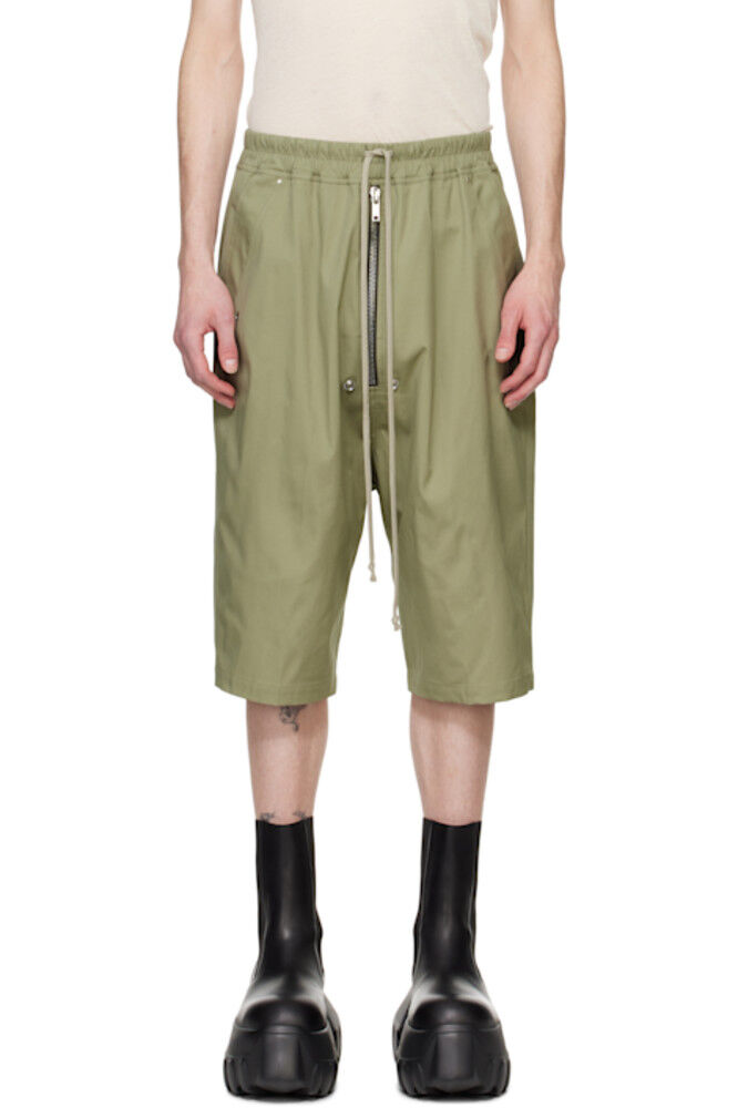 

Зеленые шорты Hollywood Cargobela Rick Owens