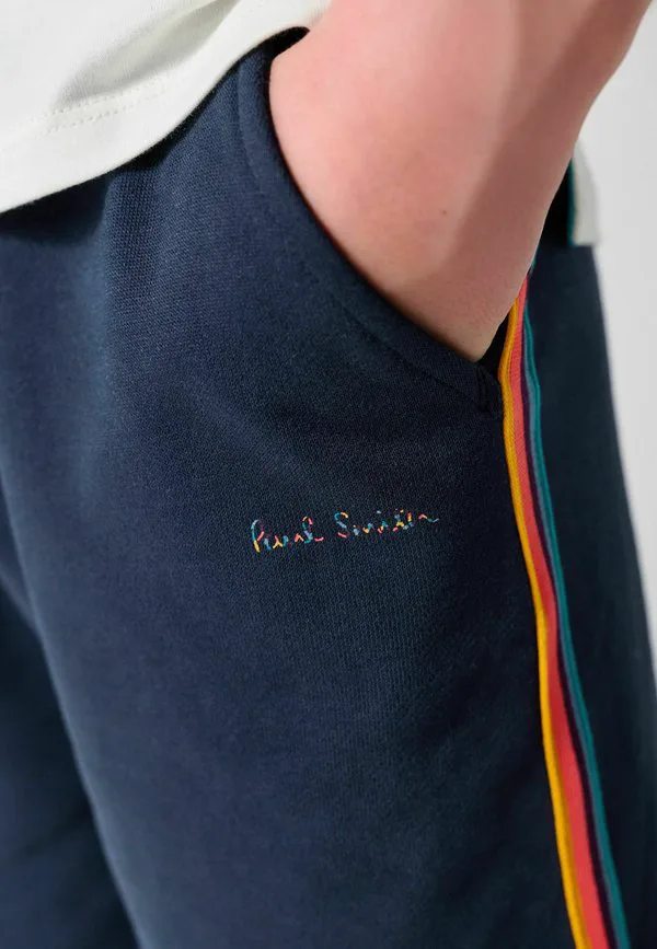 Спортивные штаны стандартного кроя Paul Smith Junior, White/Navy — фото 3