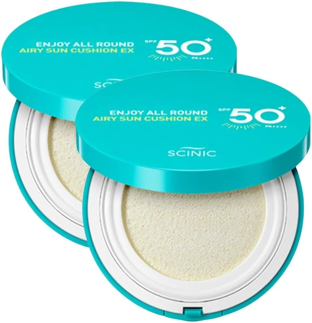 Солнцезащитный кушен Shinbee SPF50+ PA++++, 25 г, набор 2 шт