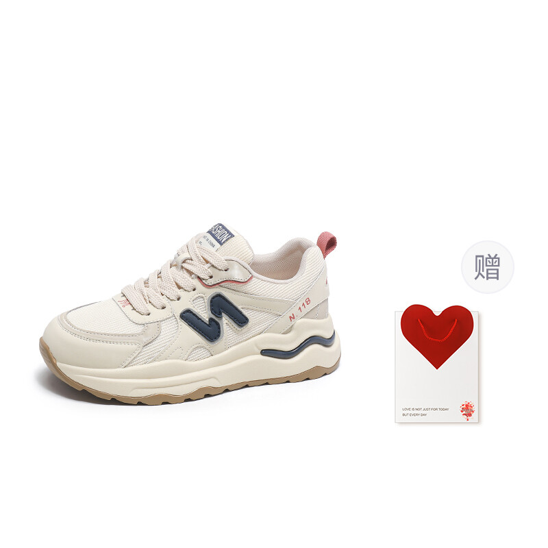 

Кроссовки GEMEIQ Lifestyle Shoes Women's Low-top, цвет Light Coffee