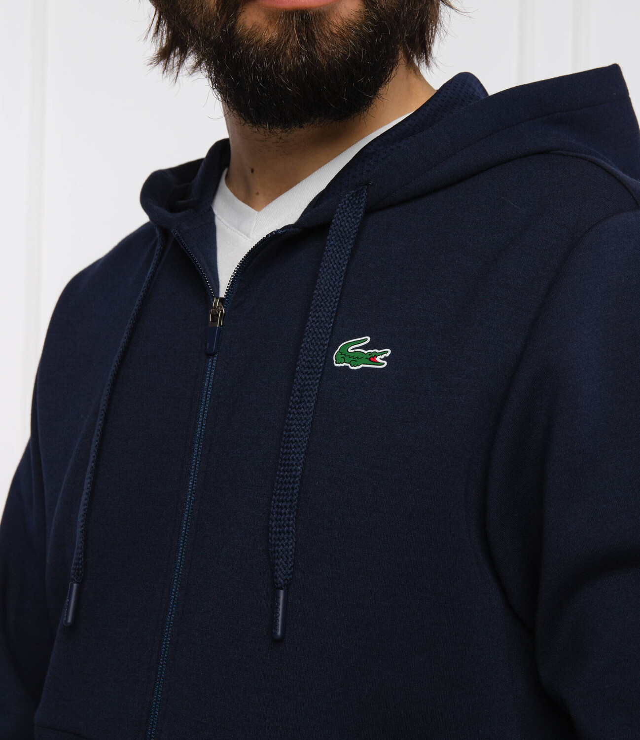 Спортивная толстовка Lacoste regular fit, темно-синий — фото 4