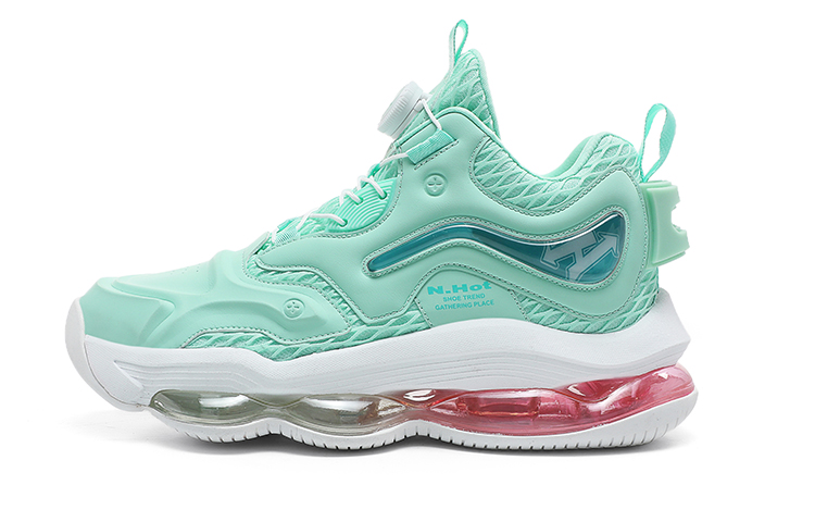 

N·HOT Дышащие нескользящие кроссовки на воздушной подошве EVA с эффектом увеличения роста унисекс мятного цвета, цвет Mint Green
