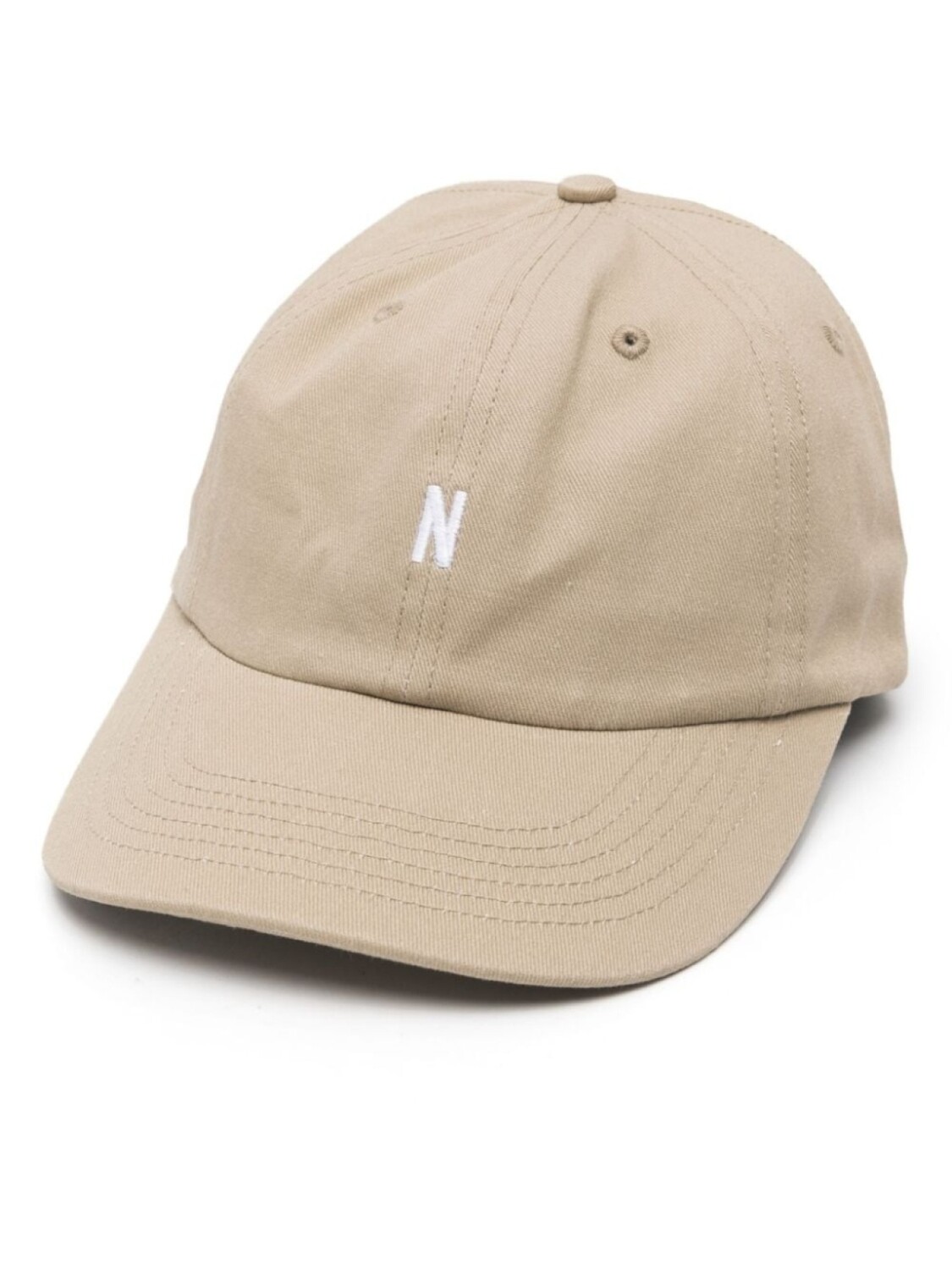 

Norse Projects бейсболка с вышитым логотипом, нейтральный цвет