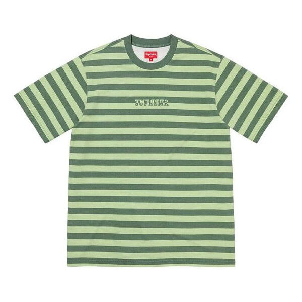 

Футболка Supreme SS22 Week 14 Reverse Stripe S/S Top Round Neck Short Sleeve Unisex, мультиколор