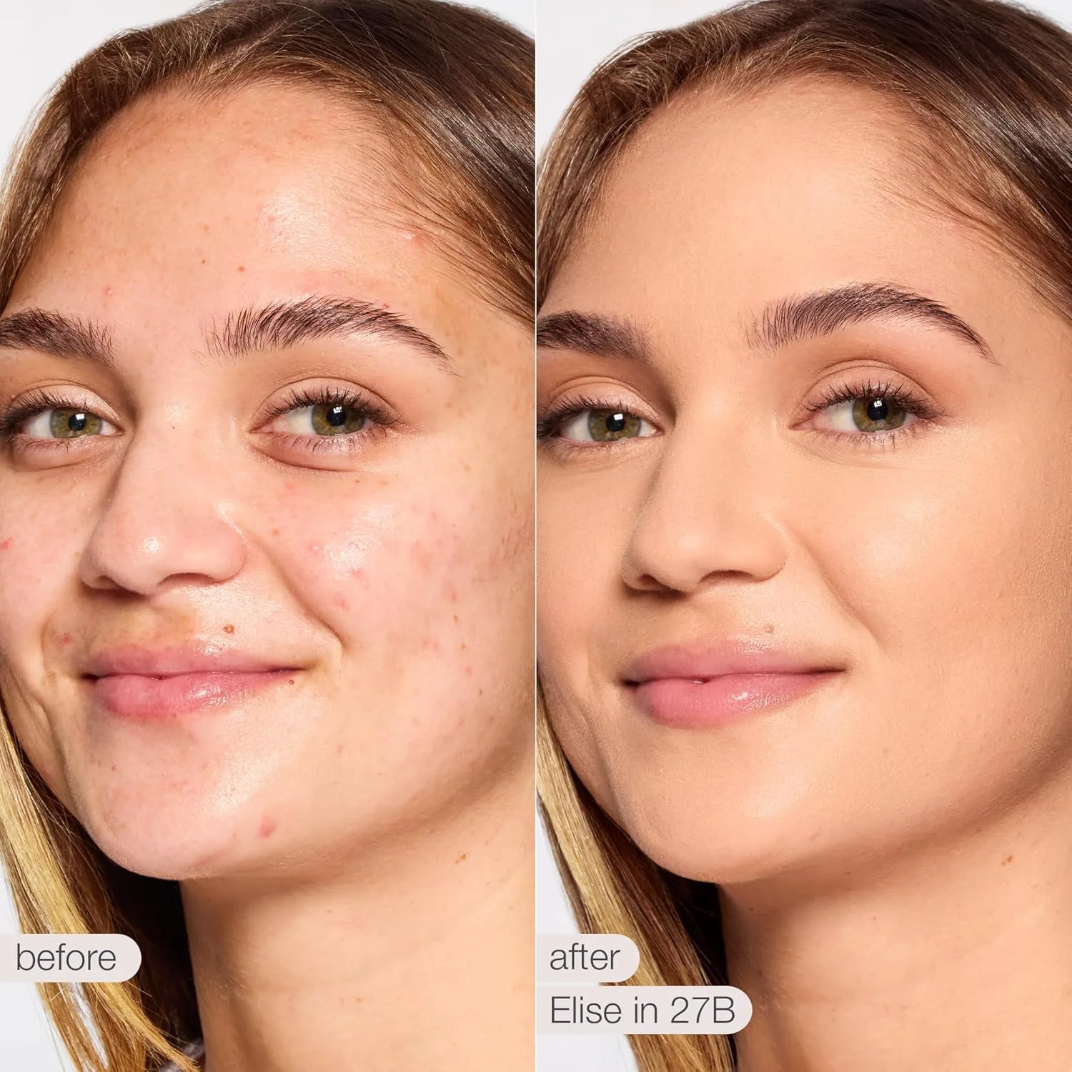 Консилер-стик Tarte Shape Tape Blur - плотное покрытие, стойкий к скатыванию, ромбовидный наконечник для мгновенного эффекта подтяжки век., 27B light-medium beige (light to medium skin with cool, pink undertones ) — фото 2