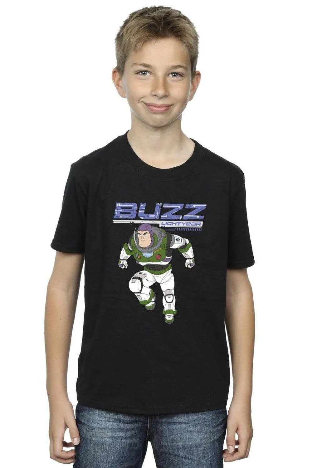 

Футболка Lightyear Buzz Jump To Action Disney, черный