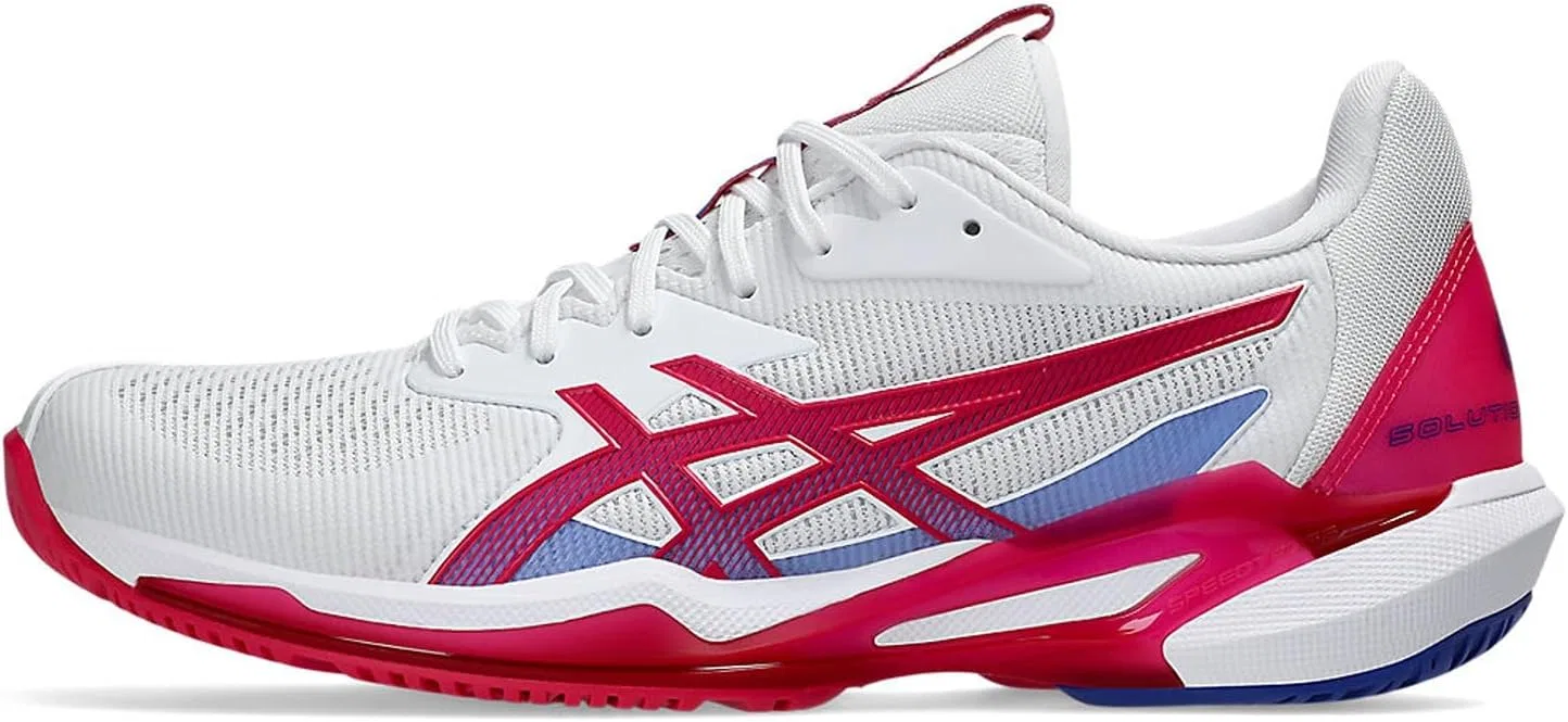Кроссовки для тенниса ASICS Solution Swift FF 2 Clay, White Bright Rose — фото 3