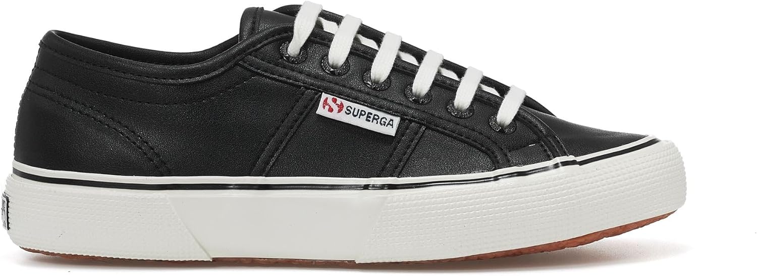 Мужские низкие туфли Оксфорд SUPERGA, слоновая кость/белый/черный — фото 2
