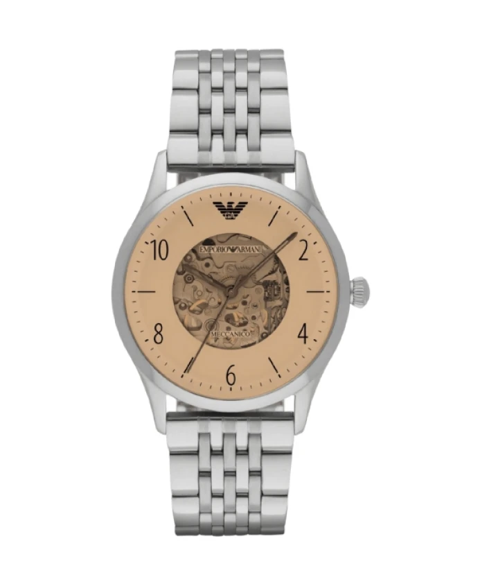 

Автоматические мужские часы из нержавеющей стали. Emporio Armani, серый