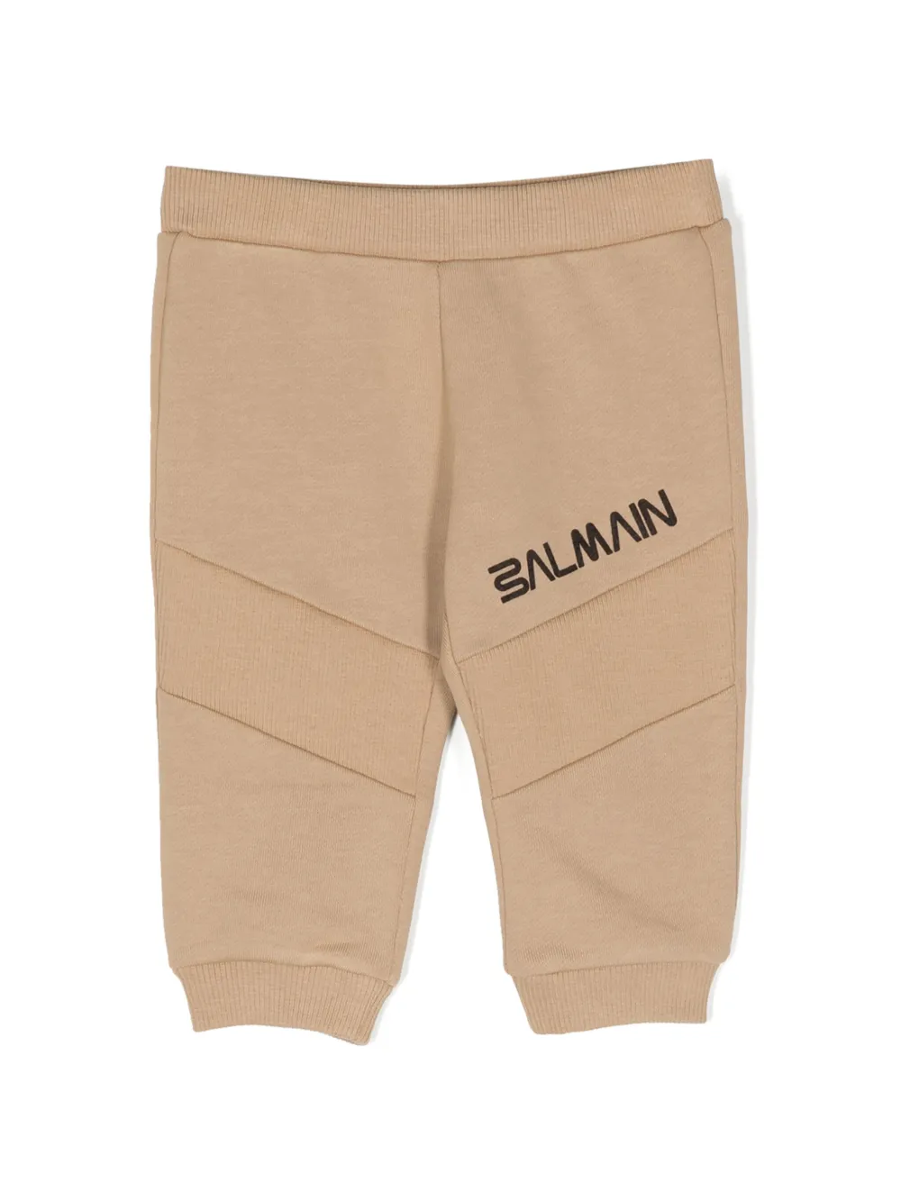 

Спортивные брюки с логотипом Balmain Kids, коричневый