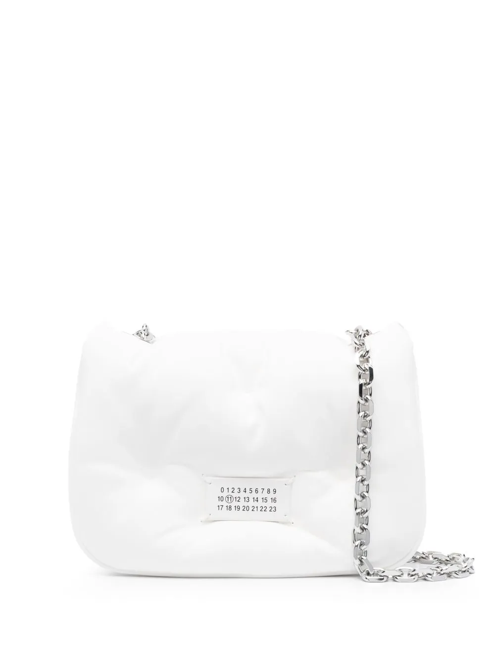 

Маленькая сумка на плечо Glam Slam Flap MAISON MARGIELA, белый