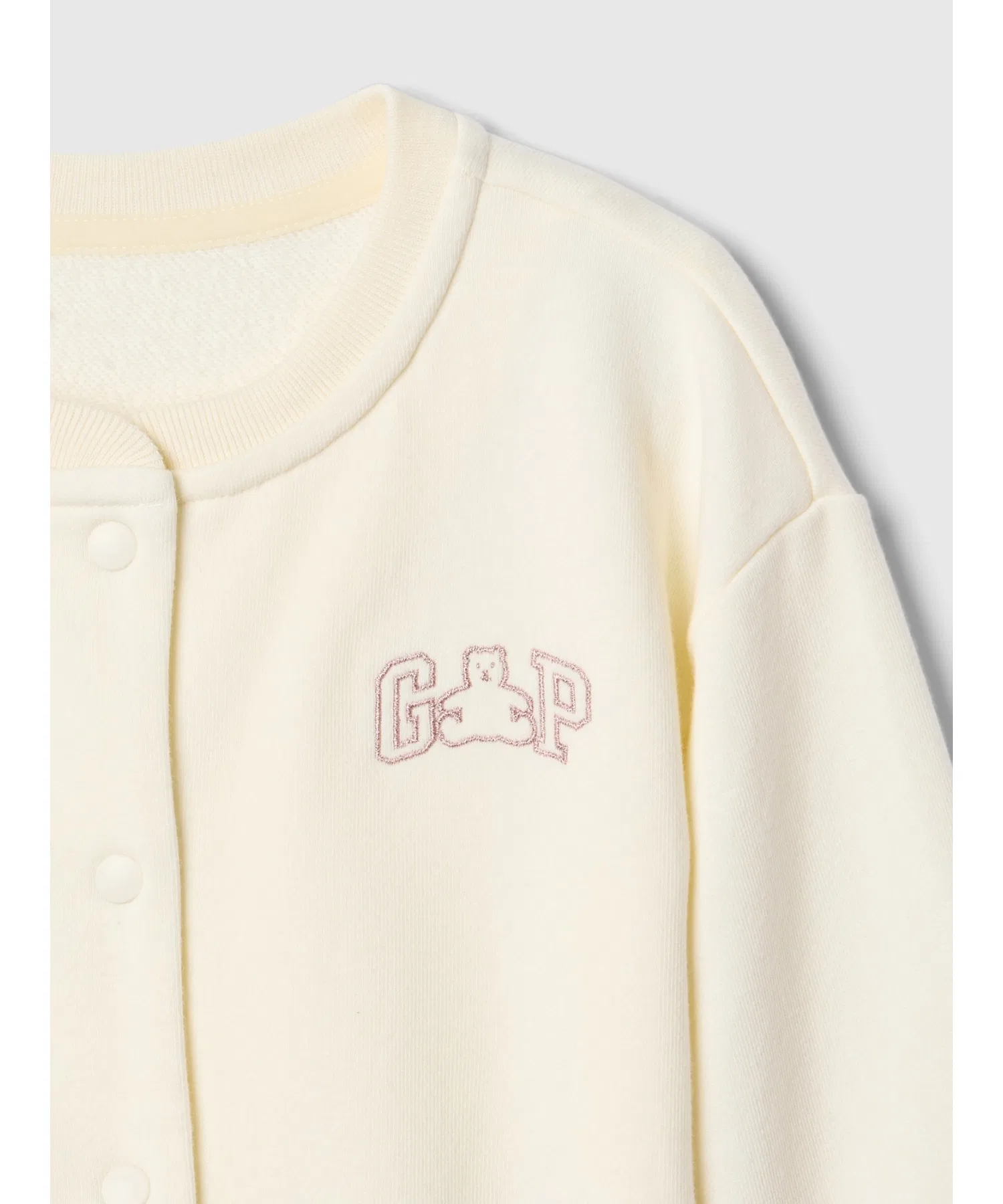 babyGap Винтажный мягкий кардиган с логотипом GAP — фото 4