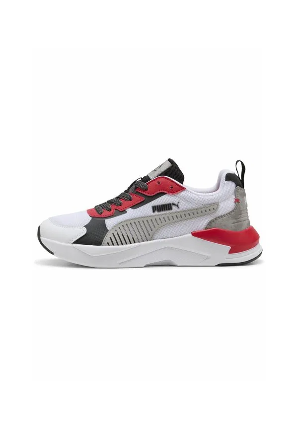 Xray 3 кроссовки середины 90-х, белые/серые, echofor, красные Puma, White-Gray Echo-For All Time Red