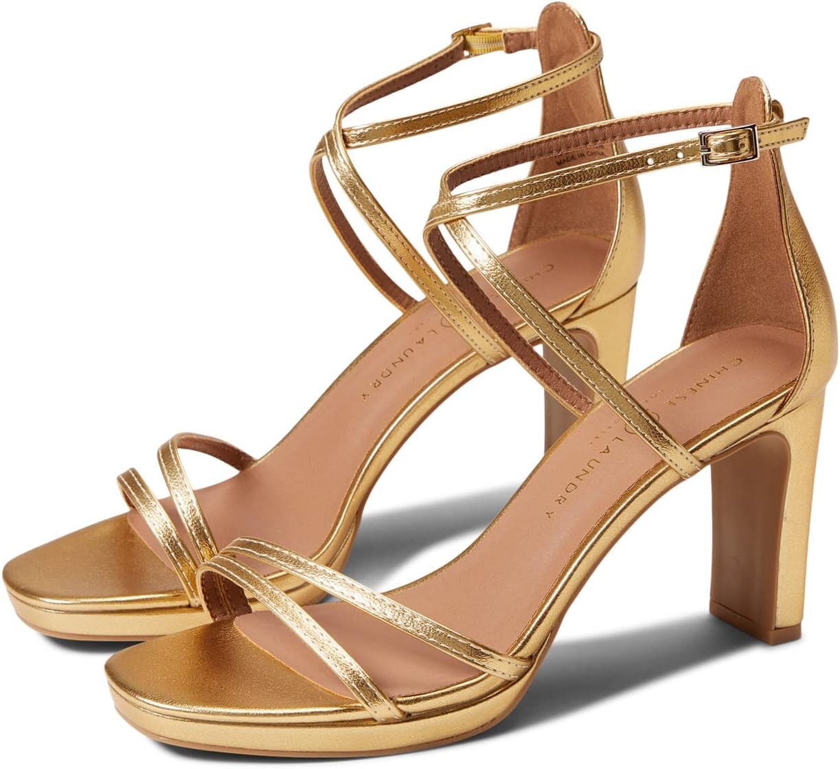 

Босоножки Taryn Chinese Laundry, цвет Gold New Metallic