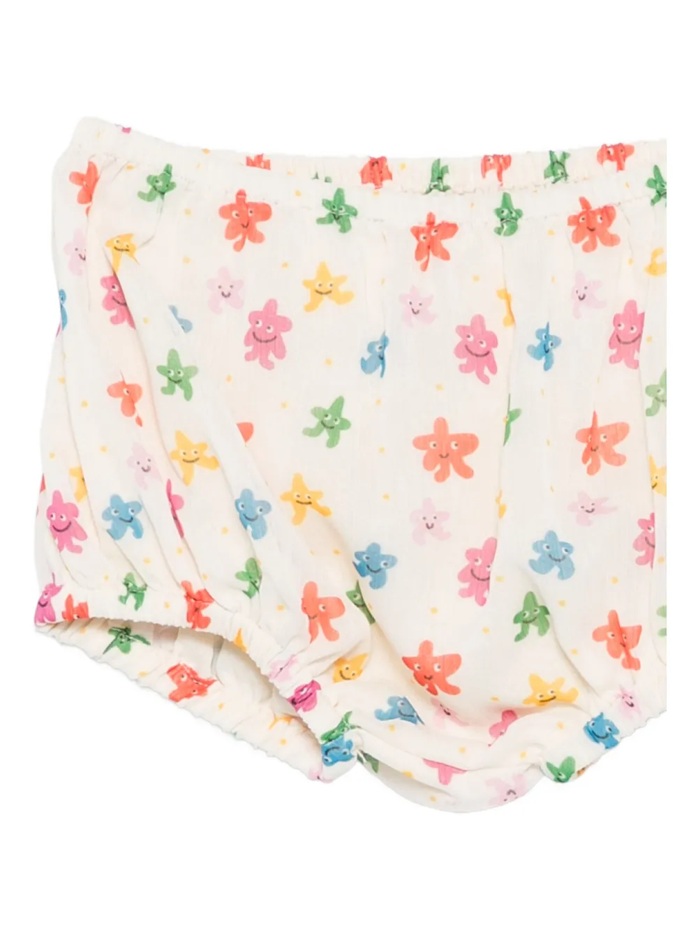 Платье с цветочным принтом (комплект из двух) Stella McCartney Kids, белый — фото 3