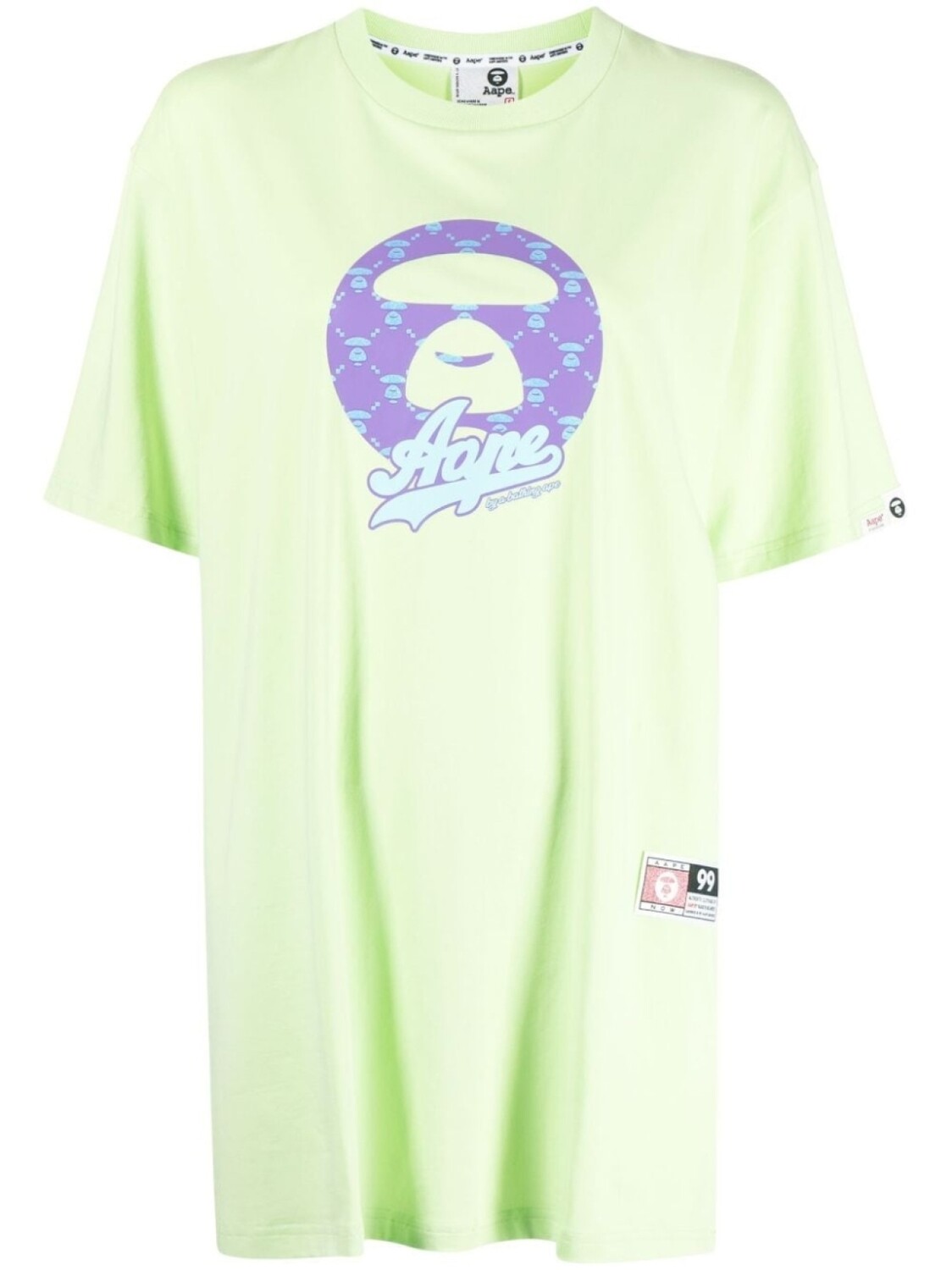

A Bathing Ape футболка из джерси с графичным принтом, зеленый