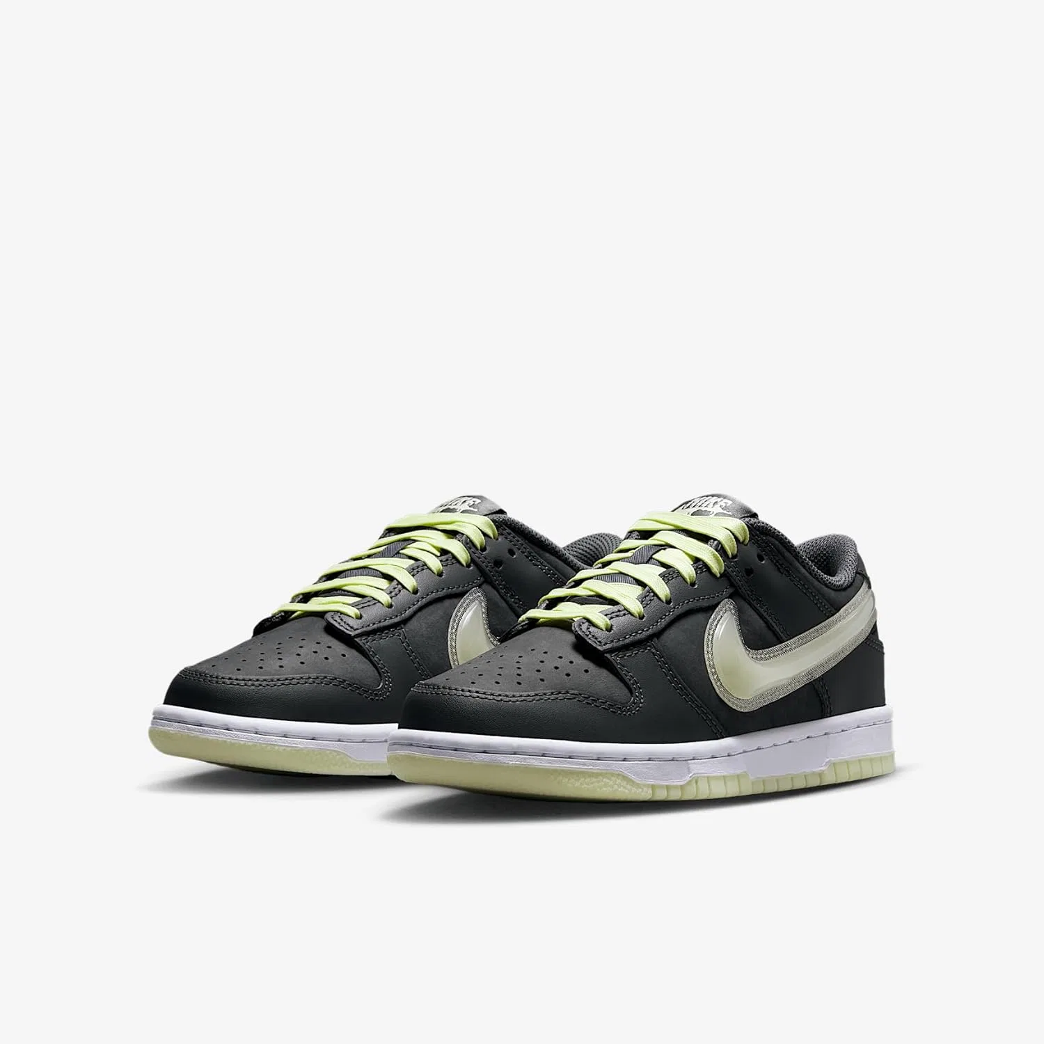 Кроссовки Nike Dunk Low, цвет Iron Grey/Cool Grey/Lime Ice — фото 4