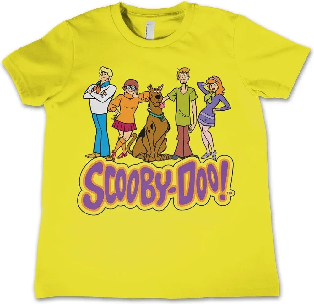 Футболка с принтом Scooby Doo, желтая